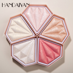 02 # Handaiyan H3002 <span class=keywords><strong>Polvo</strong></span> Compacto Fijador <span class=keywords><strong>de</strong></span> Maquillaje, <span class=keywords><strong>Iluminador</strong></span> <span class=keywords><strong>de</strong></span> Contorno, Ilumina el Tono <span class=keywords><strong>de</strong></span> la Piel, Crea Dimensión, Agrega Realce - Product Image 3