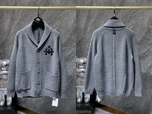 Suéter de Lujo King Mcgreen Star, Nuevo Top Casual con Cuello Redondo, Jersey de Punto Grueso y Cálido para Invierno, Prenda de Moda con Corazón Cromado - Product Image 3