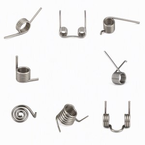 Ressort de torsion Le Rong, diamètre du fil 1 mm, diamètre intérieur 8 mm, acier inoxydable, petite ressort de précision, tension de pédale de moto - Product Image 1