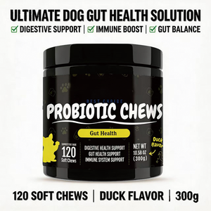 Suplemento Masticable Probiótico Orgánico Natural OEM para <span class=keywords><strong>Perros</strong></span>, Apoya la Salud Digestiva e Inmunológica, Absorción Rápida, Cuidado de la Salud de las Mascotas - Product Image 3