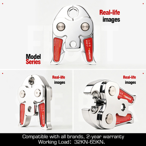 Kit d'outils de pressage hydraulique sans fil EMEADS GE1550 18V, pince à sertir pour <span class=keywords><strong>cuivre</strong></span> M/V/VUS, 200 bars, garantie 1 an, <span class=keywords><strong>plomberie</strong></span> - Product Image 6