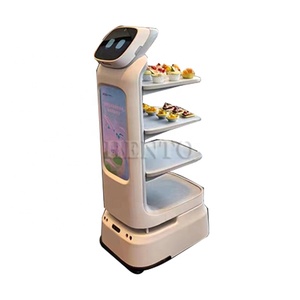 Robot intelligent commercial de haute qualité / Robot serveur de restaurant / Robot de livraison de nourriture pour restaurant - Product Image 6