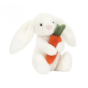Peluche Super Douce Bonnie Bunny Tenant une Carotte, Style Britannique, Cadeau d'<span class=keywords><strong>Anniversaire</strong></span> - Product Image 5
