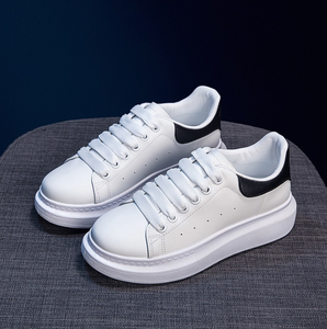 Petites chaussures blanches pour femmes, <span class=keywords><strong>plateforme</strong></span>, chaussures décontractées blanches pour femmes - Product Image 6