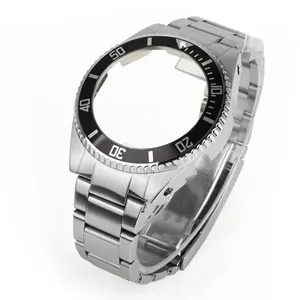 جديد عالية-جودة الفولاذ المقاوم للصدأ الحافة حالة المعادن حزام ساعة اليد ل كاسيو g-shock GA-2100 استبدال الملحقات