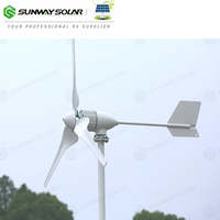 Offre Spéciale : Système Éolien Haute Efficacité 2.5kW-5kW, 220V-380V, Générateur Éolien Hybride Éolien-Solaire