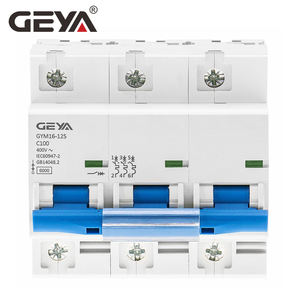 Interruptor Automático Miniatura Original GYM16 80A 100A 125A 3P AC DC MCB <span class=keywords><strong>NC100H</strong></span> 240/415V 6KA IEC60947.2 - Product Image 1