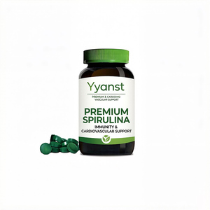 Tableta de Espirulina de Alta Calidad de Marca Privada con Protección Antioxidante que Apoya el Bienestar Diario y la Salud Celular - Product Image 1