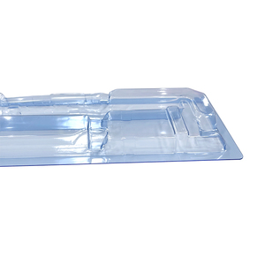 ถาดบรรจุภัณฑ์ PETG เกรดทางการแพทย์แบบปลอดเชื้อ  พร้อมโลโก้แบรนด์ตามสั่ง  ขึ้นรูปด้วยระบบสุญญากาศ  ที่วางเข็มฉีดยาแบบใช้แล้วทิ้ง - Product Image 5