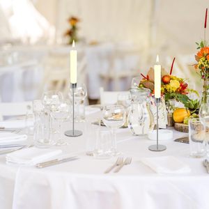 Bougeoir de luxe fini haut de gamme pour la décoration de mariage et de fête Bougeoir pilier du fournisseur indien - Product Image 1