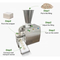 Mesin Siomay Siu Mai Dimsum automatique Shumai Dim Sum petit fabricant d'emballage à vapeur Siomai faire la Machine Philippines