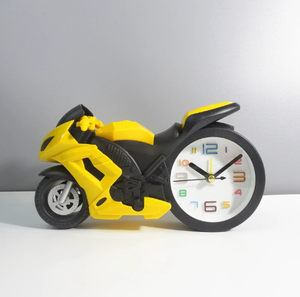 <span class=keywords><strong>Réveil</strong></span> de voiture de course créatif et cool, style dessin animé pour enfants et étudiants, garçons, chambre à coucher, table de chevet, bureau - Product Image 2