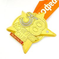 Médailles en métal personnalisables en cuivre pur poli, bronze/laiton, émail dur 3D, moulage sous pression UV, couleur personnalisée, épaisseur personnalisée, pour le sport