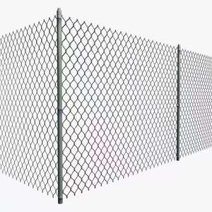Vendre bien haut 1.8m 2m 2.5m 3m panneaux de clôture de maillon de chaîne de treillis métallique en diamant galvanisé <span class=keywords><strong>pour</strong></span> porte de sécurité - Product Image 1