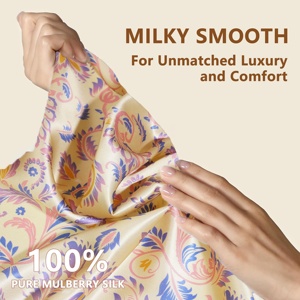 Tùy Chỉnh Thêu Lụa Gối Bìa 100% Dâu Lụa In Ấn Gối - Product Image 3