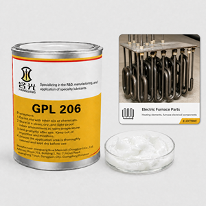 จาระบีสำหรับรางเลื่อนแบบเส้นตรงและสกรูตะเข้ GPL206 PFPE ทนอุณหภูมิสูง 260 องศา ℃   NSF H1 อินเตอร์ท์สำหรับใช้กับ<span class=keywords><strong>บานพับ</strong></span>เตาและรางเลื่อน - Product Image 1