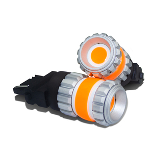 Lanseko פופולרי g12 3157 w27/7w הוביל נורות רכב 1157 800lm 3156 7443 h7 לרכב/אופנוע להפוך אור סינגלי - Product Image 5