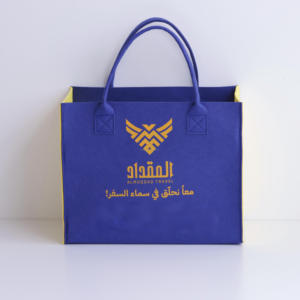 Sac à main en feutre pour femme de haute qualité et grande capacité, sac fourre-tout en feutre écologique populaire - Product Image 4
