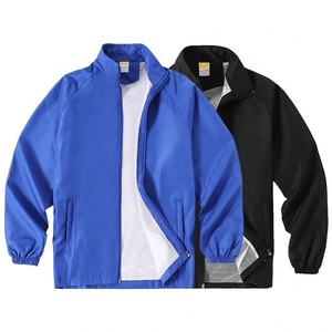 Chaquetas de poliéster cortavientos de alta calidad para hombre, Chaquetas deportivas de dos capas para hombre, buen descuento - Product Image 1