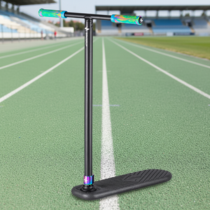 <span class=keywords><strong>Trottinette</strong></span> de <span class=keywords><strong>trampoline</strong></span> légère en alliage d'aluminium à plaque plate Huoli Spaceflip RATS-02 pour adultes, intérieur/extérieur, figures et cascades - Product Image 1