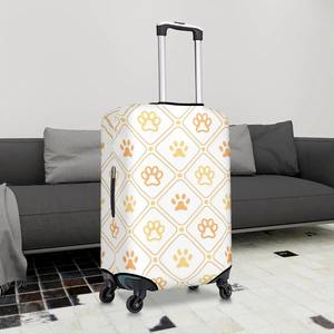 Housse de protection légère en polyester et élasthanne avec image personnalisée Housse de protection de valise Protecteur de valise en tissu - Product Image 3