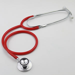 OEM логотип портативный медицинский Врач Медсестра Красный Серый Черный Синий Зеленый Желтый Фиолетовый Белый одноголовый двойной трубчатый стетоскоп - Product Image 3