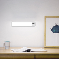 Nouvelle conception d'éclairage sous le comptoir intelligent, batterie 1500 mAh, détecteur de mouvement, barre lumineuse LED de nuit