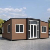 Maison préfabriquée extensible Maisons pyramidales préfabriquées noires pour application hall Tunisie Exportation