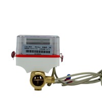 Compteurs d'eau filaires à ultrasons de haute qualité avec corps en laiton DN15/DN20/DN25/DN40, Modbus RS485, protection IP68