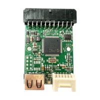 FOXCOM Fabricante de Ensamblaje de Circuitos Impresos PCBA OEM, Material FR4, Acabado de Superficie HASL/Oro por Inmersión, Certificado ISO9001 1-14