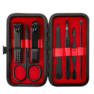 Manicure <b>Set</b> 7Pcs Stainless Steel <b>Nail</b> Clippers Trimmers Tools For Adult Care - Product Image 2