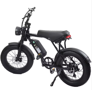 Nouveau modèle 2026 Vélo à pneus larges JZ01 avec batterie intégrée au tube diagonal, 48V 500W, 15A*2, 30Ah, double batterie - Product Image 1