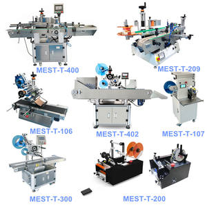 गोल बोतल लेबलिंग मशीन टेपर शंकल शंकु बोतलें कप ट्यूब के डिब्बे स्टिकर लेबलिंग मशीन - Product Image 5