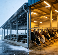Prix direct usine, faible coût, bâtiment moderne préfabriqué en structure acier pour élevage de moutons, chèvres, ferme laitière et hangar pour vaches laitières