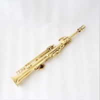 Professional Factory Sopranino Saxophone Top Quality Gold Lacquered Saxophone With Accessories High Quality Sopranino Saxophone