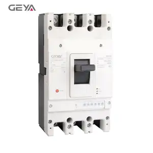 GEYA-disyuntor electrónico ajustable de tres fases MCCB, 3 polos, 125 amp, carcasa moldeada eléctrica