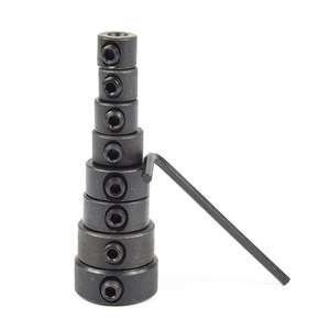 Anneau de limitation de profondeur pour foret Yuan Chuangming 3-16mm, oxyde noir, accessoire d'outil de réglage de la profondeur de perçage du bois - Product Image 2