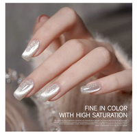 Vernis à Ongles Gel UV Œil de Chat de Luxe Professionnel 17 Couleurs, Très Pigmenté, Longue Tenue, Résine Soak-Off pour DIY, Gel de Couleur d'Art