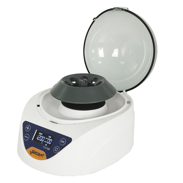 Lab Equipment Centrifuge LCD Display Adjustable Speed 12000rpm Laboratory Mini Centrifuge