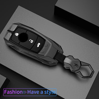 Étui à clés intelligentes en cuir et métal avec logo personnalisé pour Mercedes Benz Classe E S W213 E200 E260 E300 GLA CLA GLC GLE GLB AMG Accessoires