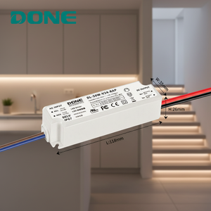 Водонепроницаемый светодиодный драйвер IP67 50W <span class=keywords><strong>100W</strong></span> 12V 24V с постоянным напряжением для внутреннего и наружного освещения шкафов, террас, ступеней - Product Image 1