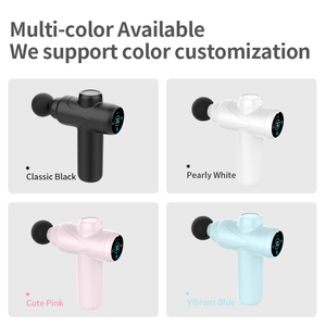 Mini Súng massage, cầm tay Bộ gõ sâu mô massager với độ nét cao LCD cảm ứng hiển thị, nhiều đầu massage - Product Image 6