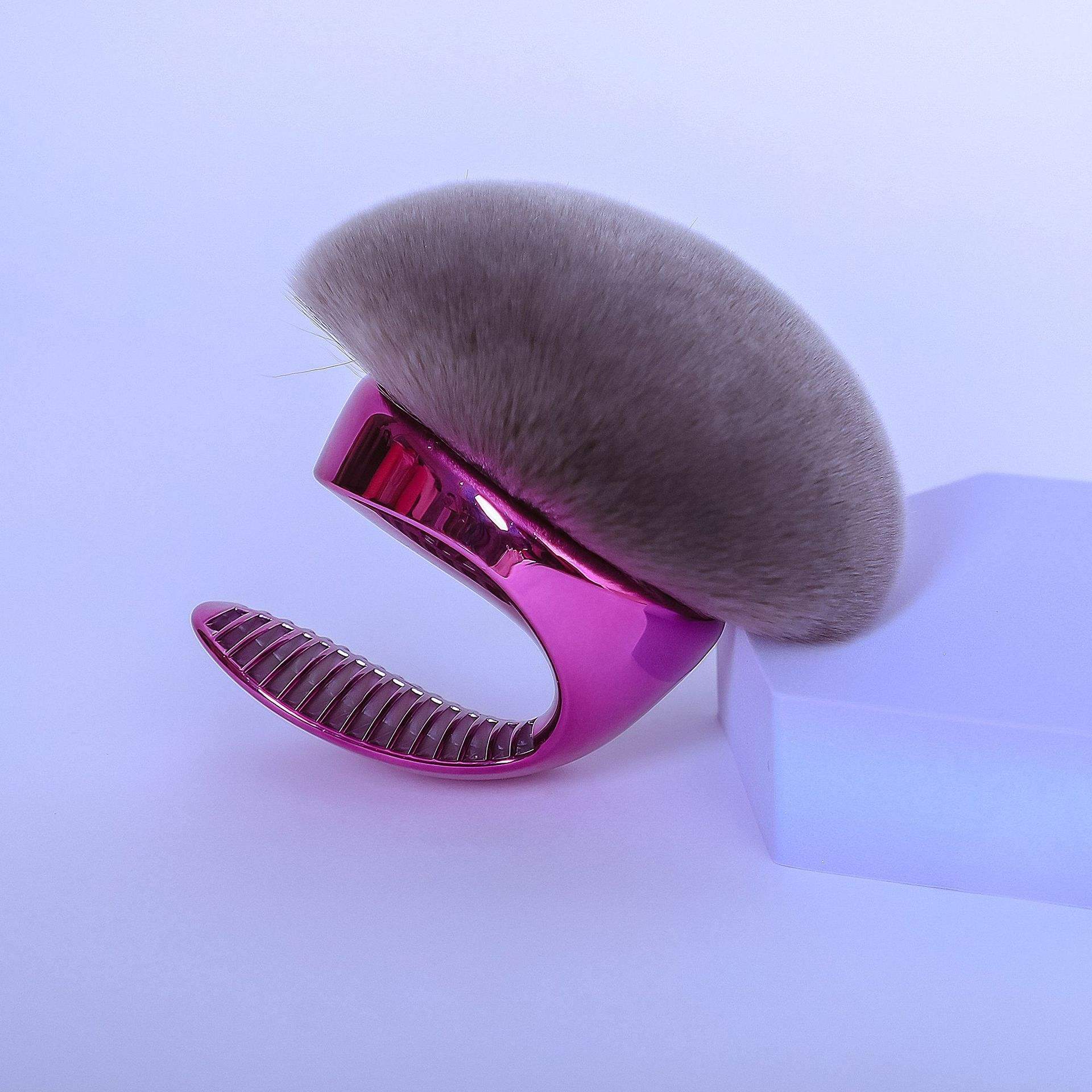 Purple brush with opp