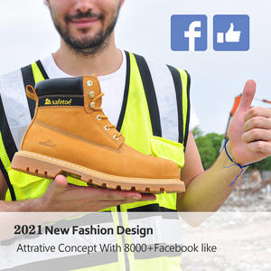 Safetoe פרה Nubuck עור בטיחות אתחול גודייר דקות עטר גומי בלעדי עבודה בטיחות אתחול - Product Image 2