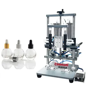 2024 new arrival 2 heads table type liquid perfume filler machine vacuum perfume filling machine