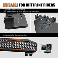 NICECNC pour repose-pieds conducteur Harley Road King 1995-2022, planchers pour Harley Road King Special 2017-2024 Road Glide Special