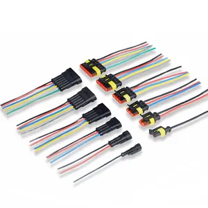 Kits de connecteurs de prise de courant étanche, 1.5mm, 2 voies, pour prise de voiture, 282104 — 1/282080-1