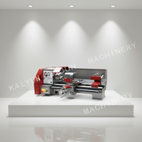 Tour à métaux horizontal de banc de qualité industrielle KY200, tour CNC manuel, moyenne capacité, diamètre de rotation maximal de 200 mm, 220V/380V