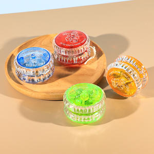 Jouet de balle de <span class=keywords><strong>Yoyo</strong></span> magique Logo personnalisé en gros jouet de jeu de Yo-yo professionnel en plastique réactif et lumineux - Product Image 6