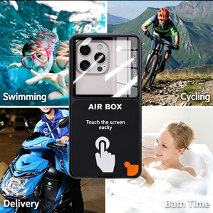Funda Universal Impermeable para iPhone, Diseño Deportivo, Ventana Transparente, para Teléfonos de hasta 6.9 Pulgadas, a Prueba de Golpes y Polvo, para Actividades al Aire Libre - Product Image 5